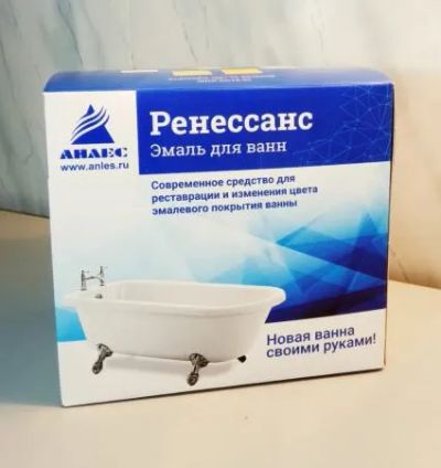 Лот: 20937816. Фото: 1. Эмаль для ремонта ванны Ренессанс... Бытовая химия