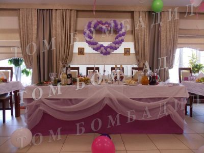Лот: 3180790. Фото: 1. Украшение свадьбы воздушными шарами... Воздушные шары