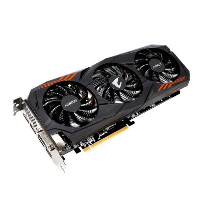 Лот: 12711158. Фото: 1. Gigabyte AORUS GTX 1060 6G (Samsung... Видеокарты
