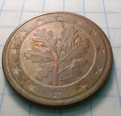 Лот: 18832250. Фото: 1. 5 центов Европа 2002 монеты. Европа