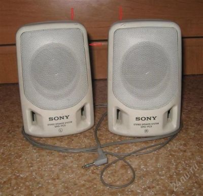Лот: 1161633. Фото: 1. Колоночки Sony SRS-PC5. С 1 рубля... Акустические системы