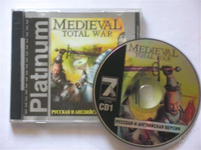 Лот: 962283. Фото: 1. Игра Medieval Total War. Игры для ПК