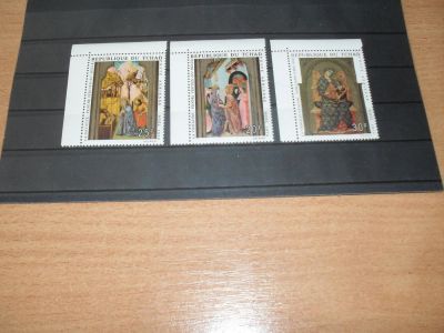 Лот: 11052042. Фото: 1. Чистая серия из 3-х марок Чада... Марки