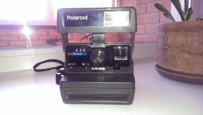 Лот: 5099997. Фото: 1. Фотоаппарат Polaroid 636, живая... Polaroid