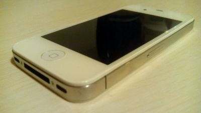 Лот: 4029978. Фото: 1. iPhone 4 16Gb белый (jailbreak... Смартфоны