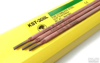 Лот: 17427197. Фото: 1. Электроды Kiswel KST-308L d=4... Электроды, проволока для сварки