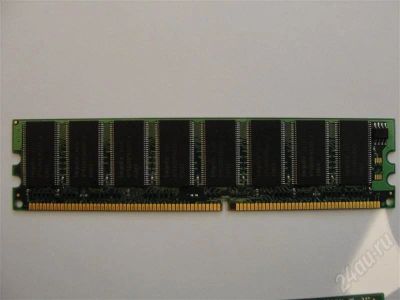 Лот: 322574. Фото: 1. HYNIX DDR DIMM 256Mb PC-2700. Оперативная память