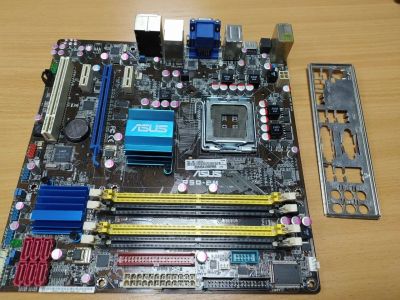 Лот: 15507036. Фото: 1. Материнская плата 775 ASUS P5Q-EM... Материнские платы