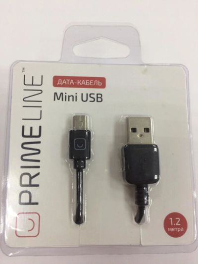 Лот: 10078849. Фото: 1. USB Кабель MiniUSB (Mini USB... Дата-кабели, переходники