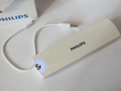 Лот: 5976855. Фото: 1. Philips power bank 10400mah. Зарядные устройства, блоки питания, адаптеры сетевые для смартфонов
