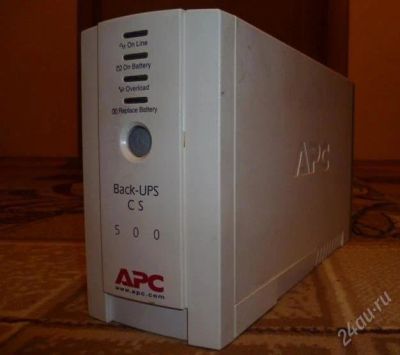 Лот: 1669111. Фото: 1. Продам ИБП APC Back-UPS CS 500... ИБП, аккумуляторы для ИБП