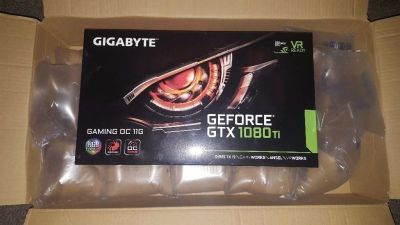 Лот: 11001701. Фото: 1. Видеокарты 1080ti Gigabyte Gaming... Видеокарты