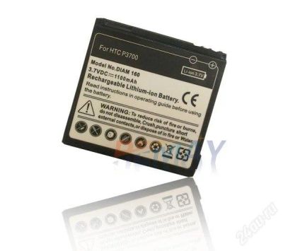 Лот: 1383164. Фото: 1. Аккумулятор для HTC Touch Diamond... Аккумуляторы