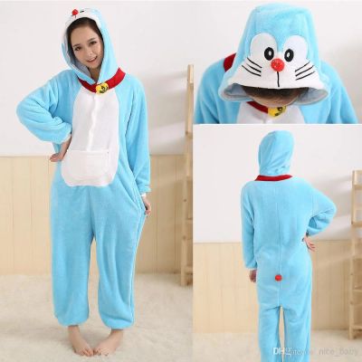 Лот: 6665153. Фото: 1. кигуруми КОТ doraemon. пижама... Взрослые карнавальные костюмы