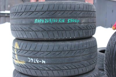 Лот: 3912830. Фото: 1. 70.Пара Goodyear eagle rev 205... Шины