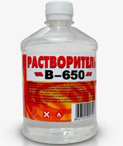 Лот: 22183256. Фото: 1. Растворитель краски 650 500мл... Всё для покраски