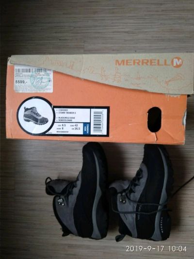 Лот: 14582365. Фото: 1. Ботинки муж. Merrell Storm trekker... Ботинки, полуботинки