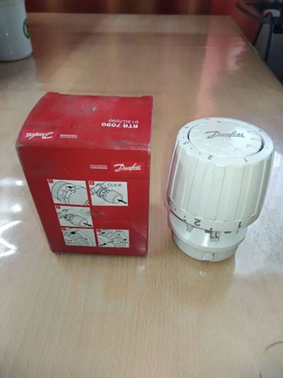 Лот: 20057630. Фото: 1. Термоголовка терморегулятор для... Тепловая автоматика