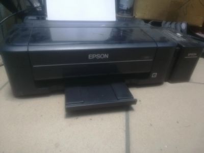Лот: 17858120. Фото: 1. Цветной принтер Epson L312 с снпч... Картриджи, расходные материалы