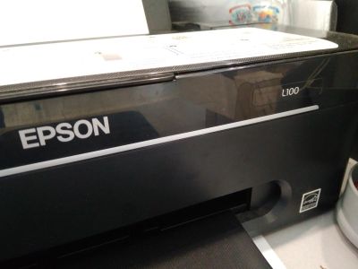 Лот: 12785836. Фото: 1. Цветной принтер Epson L100. Струйные принтеры