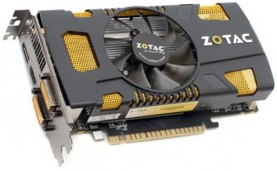 Лот: 7325527. Фото: 1. geforce gtx 550 ti zotac. Видеокарты