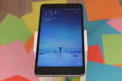 Лот: 6951356. Фото: 1. Xiaomi Redmi Note 3 темно-серый... Смартфоны