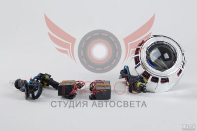 Лот: 9000516. Фото: 1. Комплет Би-линз AES с ДХО CCFL... Оптика и освещение