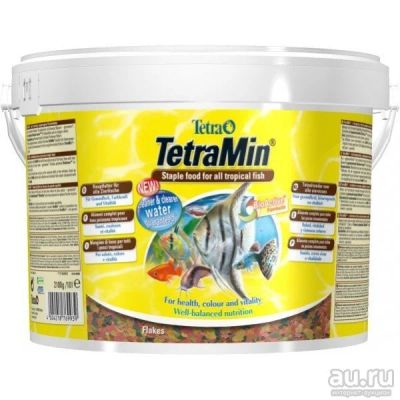 Лот: 10425955. Фото: 1. Tetra Min (Тетра Мин) хлопья корм... Корма