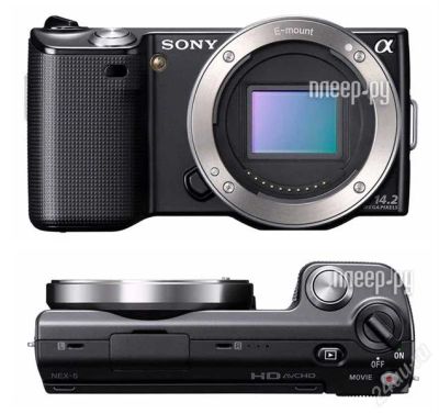 Лот: 1584578. Фото: 1. фотоппарат sony nex-5 с 16 блинчиком. Цифровые компактные