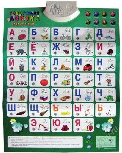 Лот: 1027540. Фото: 1. Говорящая азбука (новинка) 8режимов. Электронные