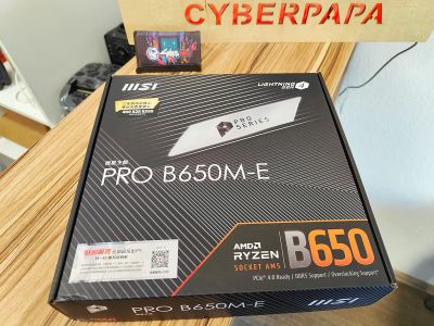 Лот: 25068836. Фото: 1. AM5 MSI PRO B650M-E DDR5. Материнские платы