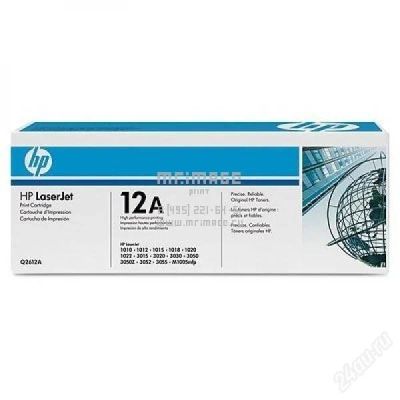 Лот: 2372905. Фото: 1. Картридж HP Q2612A для LJ 1010... Картриджи, расходные материалы