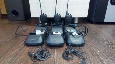 Лот: 9704209. Фото: 1. Радиостанция Kenwood TK-3107 3... Рации, радиостанции