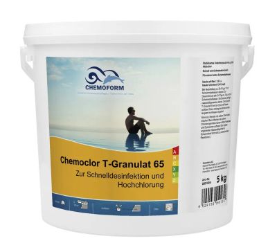 Лот: 22374265. Фото: 1. Кемохлор Chemoform Т-65 гранулированный... Бассейны, аксессуары и комплектующие