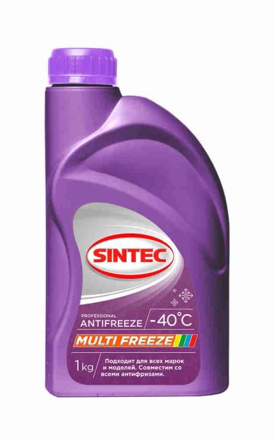 Лот: 19630339. Фото: 1. Антифриз Sintec Multifreeze 1кг... Масла, жидкости