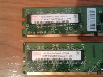 Лот: 525422. Фото: 1. Память DDR2 PC6400 HUNIX 800Мгц... Оперативная память