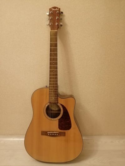 Лот: 18411966. Фото: 1. Гитара Fender CD-140SCE/NAT dreadnought. Гитары