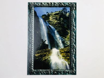 Лот: 23296447. Фото: 1. Крым. Водопад. Учан-Су. Открытка... Открытки, конверты