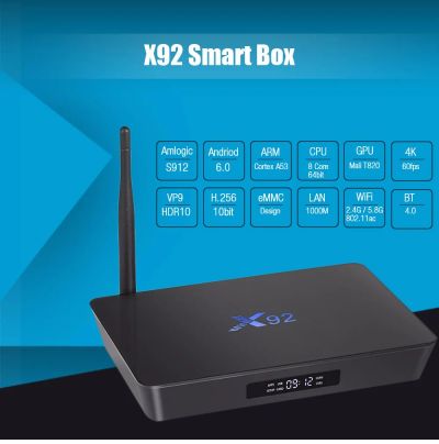 Лот: 10833358. Фото: 1. Smart Box X92 TV Box Android 6... Медиаплееры