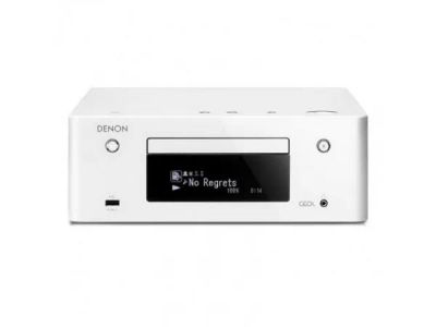 Лот: 21361772. Фото: 1. CD-ресивер Denon RCD-N10 White. Ресиверы