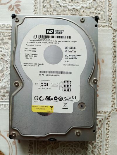 Лот: 21993415. Фото: 1. Жёсткий диск. Жёсткие диски (HDD)