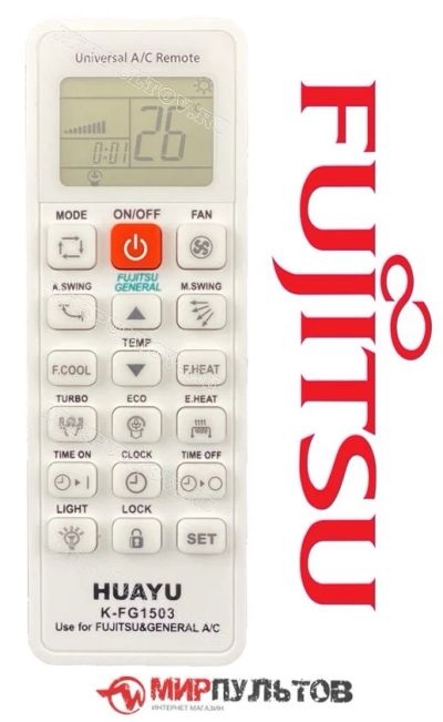 Лот: 15589227. Фото: 1. Пульт для кондиционера Fujitsu... Пульты ДУ