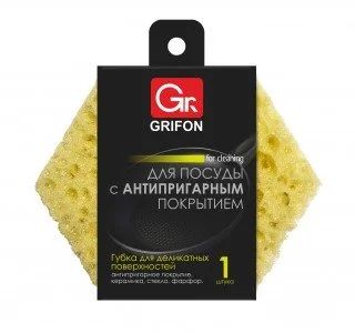 Лот: 16182862. Фото: 1. GRIFON губка из поролона для тефлоновой... Инвентарь для уборки