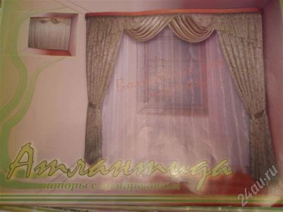 Лот: 360759. Фото: 1. новый комплект Атлантида Шторы... Шторы, тюль