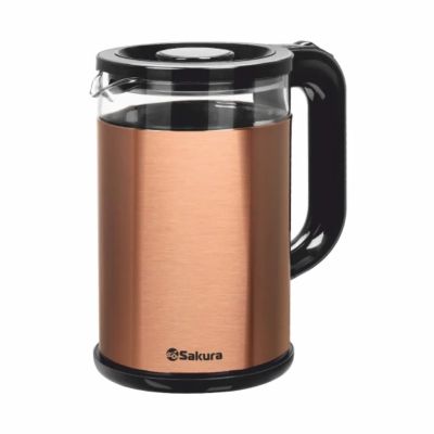 Лот: 25739140. Фото: 1. Чайник электрический Sakura, SA-2742MGL... Чайники, кофемашины, кулеры