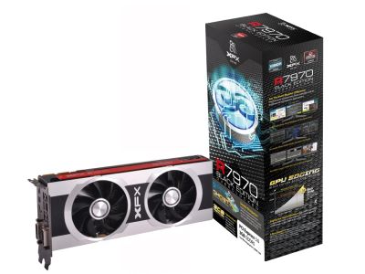 Лот: 4158217. Фото: 1. 3Gb XFX HD 7970 GHz Edition 384bit... Видеокарты