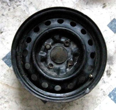 Лот: 675443. Фото: 1. Штамповка R14 - 4 x 114 - 1 штука. Диски