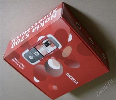 Лот: 868799. Фото: 1. Коробка и бумажки от Nokia 5700. Коробки, инструкции