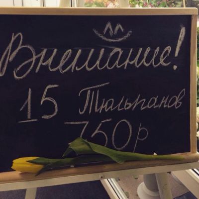 Лот: 7141788. Фото: 1. Лот из 15 Желтых тюльпанов производство... Свежие цветы