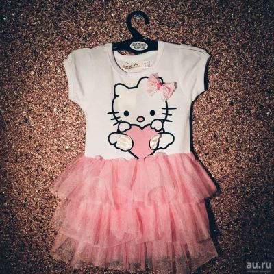 Лот: 8985304. Фото: 1. Платье для девочки "Hello Kitty... Платья, сарафаны